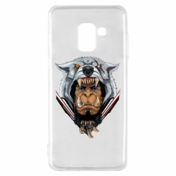 Чохол для Samsung A8 2018 Durotan the leader-PrintSalon Чохол для Samsung A8 2018 Durotan the leader