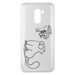 Чехол для Xiaomi Pocophone F1 Два кота - PrintSalon