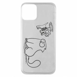Чехол для iPhone 11 Два кота-PrintSalon Чехол для iPhone 11 Два кота
