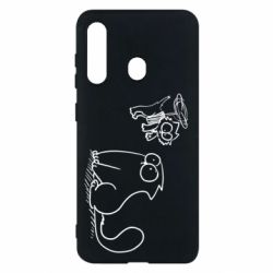 Чехол для Samsung M40 Два кота - PrintSalon