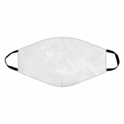 Маска багаторазова Два кота