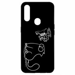 Чехол для Oppo A31 Два кота - PrintSalon