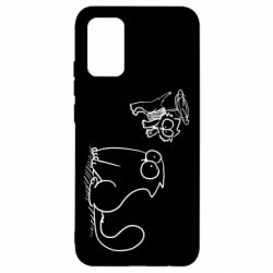 Чехол для Samsung A02s/M02s Два кота - PrintSalon