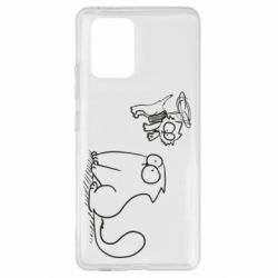 Чехол для Samsung S10 Lite Два кота - PrintSalon