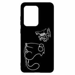 Чехол для Samsung S20 Ultra Два кота - PrintSalon