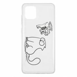 Чехол для Samsung Note 10 Lite Два кота - PrintSalon