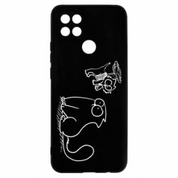 Чехол для Oppo A15s/A15 Два кота - PrintSalon