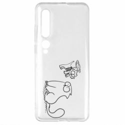 Чехол для Xiaomi Mi10/10 Pro Два кота - PrintSalon