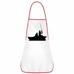 Фартук Два рыбака на лодке - PrintSalon