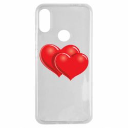 Чехол для Xiaomi Redmi Note 7 Два сердца - PrintSalon