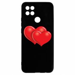 Чехол для Oppo A15s/A15 Два сердца - PrintSalon