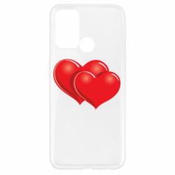 Чехол для Oppo A52/A72/A92 Два сердца - PrintSalon