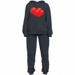 Женский костюм Два сердца - PrintSalon