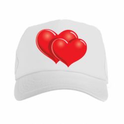 Кепка-тракер Два сердца - PrintSalon