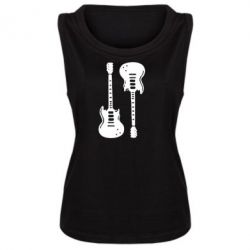 Майка жіноча Дві гітари