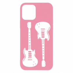 Чехол для iPhone 12 Pro Две гитары - PrintSalon