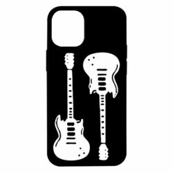 Чехол для iPhone 12 mini Две гитары