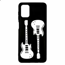 Чехол для Samsung M51 Две гитары-PrintSalon Чехол для Samsung M51 Две гитары