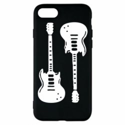 Чехол для iPhone 7 Две гитары - PrintSalon