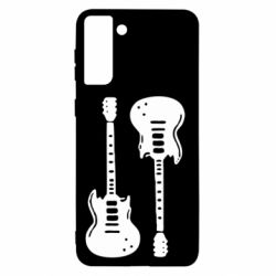 Чохол для Samsung S21+ Дві гітари