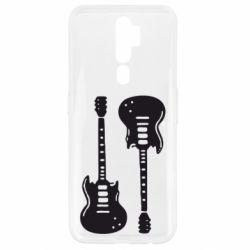 Чехол для Oppo A5/A9 2020 Две гитары