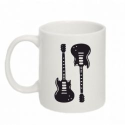 Чашка 320ml Две гитары - PrintSalon