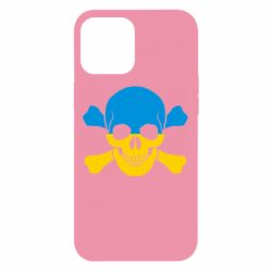 Чехол для iPhone 12 Pro Max Двокольоровий череп - PrintSalon