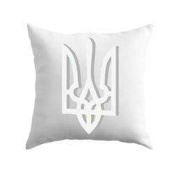 Подушка Двокольоровий герб України - PrintSalon