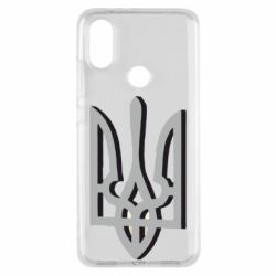 Чохол для Xiaomi Mi A2 Двокольоровий герб України - PrintSalon