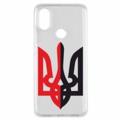 Чехол для Xiaomi Mi A2 Двокольоровий герб України - PrintSalon