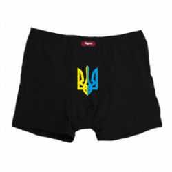 Трусы-боксеры Двокольоровий герб України - PrintSalon