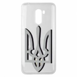 Чохол для Xiaomi Pocophone F1 Двокольоровий герб України - PrintSalon