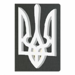 Блокнот з принтом Двокольоровий герб України - PrintSalon