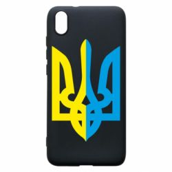 Чехол для Xiaomi Redmi 7A Двокольоровий герб України - PrintSalon