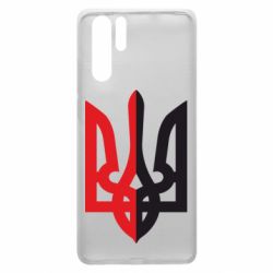 Чехол для Huawei P30 Pro Двокольоровий герб України - PrintSalon