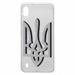 Чохол для Samsung A10 Двокольоровий герб України - PrintSalon