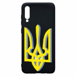 Чохол для Samsung A70 Двокольоровий герб України - PrintSalon