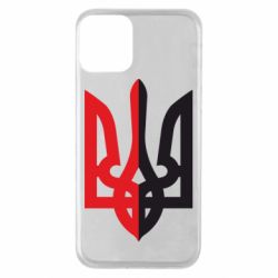 Чехол для iPhone 11 Двокольоровий герб України - PrintSalon
