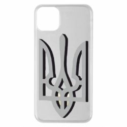 Чохол для iPhone 11 Pro Max Двокольоровий герб України - PrintSalon