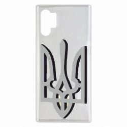 Чохол для Samsung Note 10 Plus Двокольоровий герб України - PrintSalon