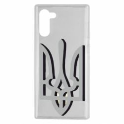 Чохол для Samsung Note 10 Двокольоровий герб України - PrintSalon