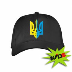Детская кепка Двокольоровий герб України - PrintSalon