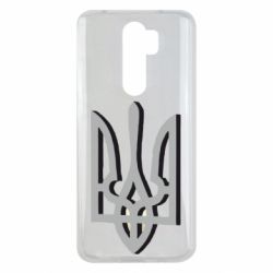 Чохол для Xiaomi Redmi Note 8 Pro Двокольоровий герб України - PrintSalon