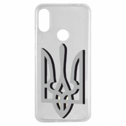 Чохол для Xiaomi Redmi Note 7 Двокольоровий герб України - PrintSalon
