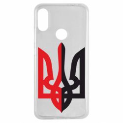 Чехол для Xiaomi Redmi Note 7 Двокольоровий герб України - PrintSalon
