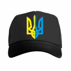 Кепка-тракер Двокольоровий герб України - PrintSalon