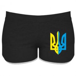 Женские шорты Двокольоровий герб України - PrintSalon