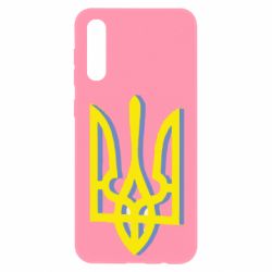 Чохол для Samsung A50 Двокольоровий герб України - PrintSalon