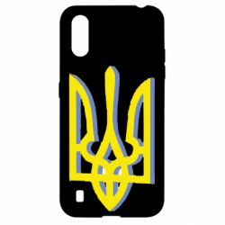 Чохол для Samsung A01 / M01 Двокольоровий герб України - PrintSalon