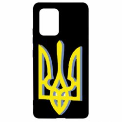 Чохол для Samsung S10 Lite Двокольоровий герб України - PrintSalon